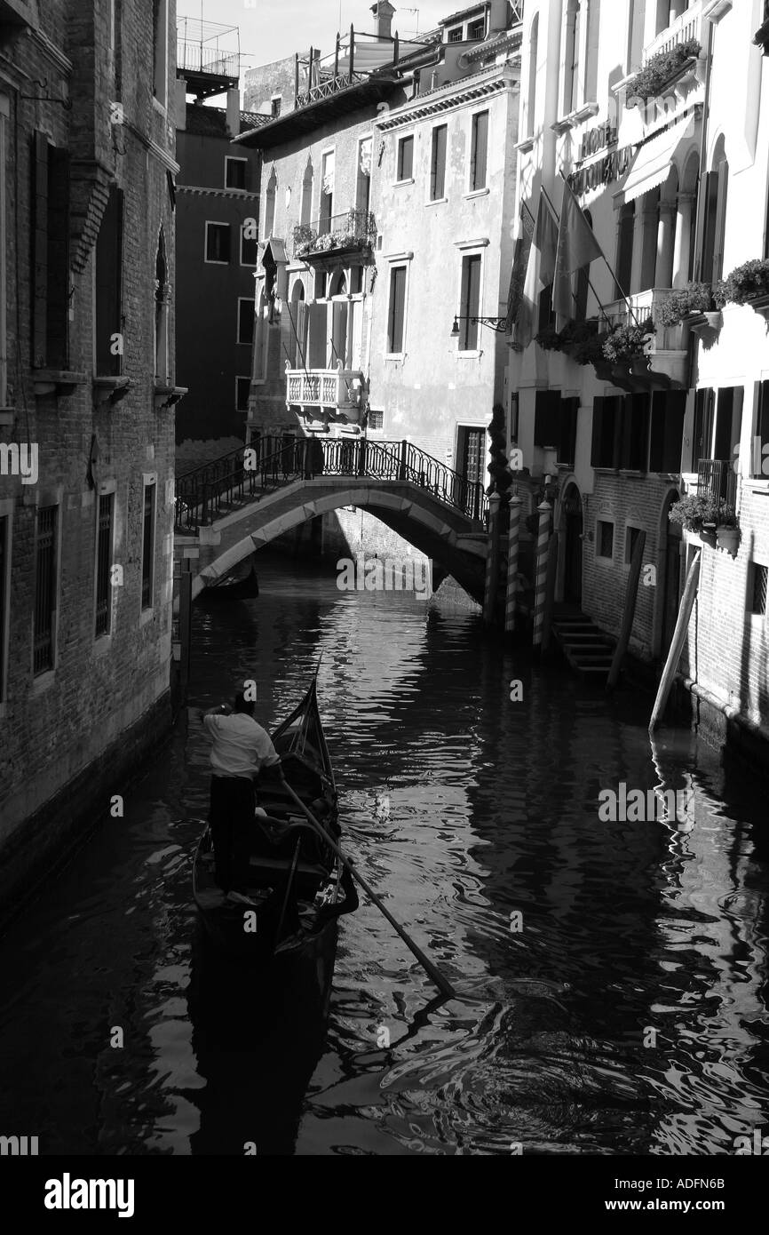 Attraction of venice Black and White Stock Photos & Images - Alamy