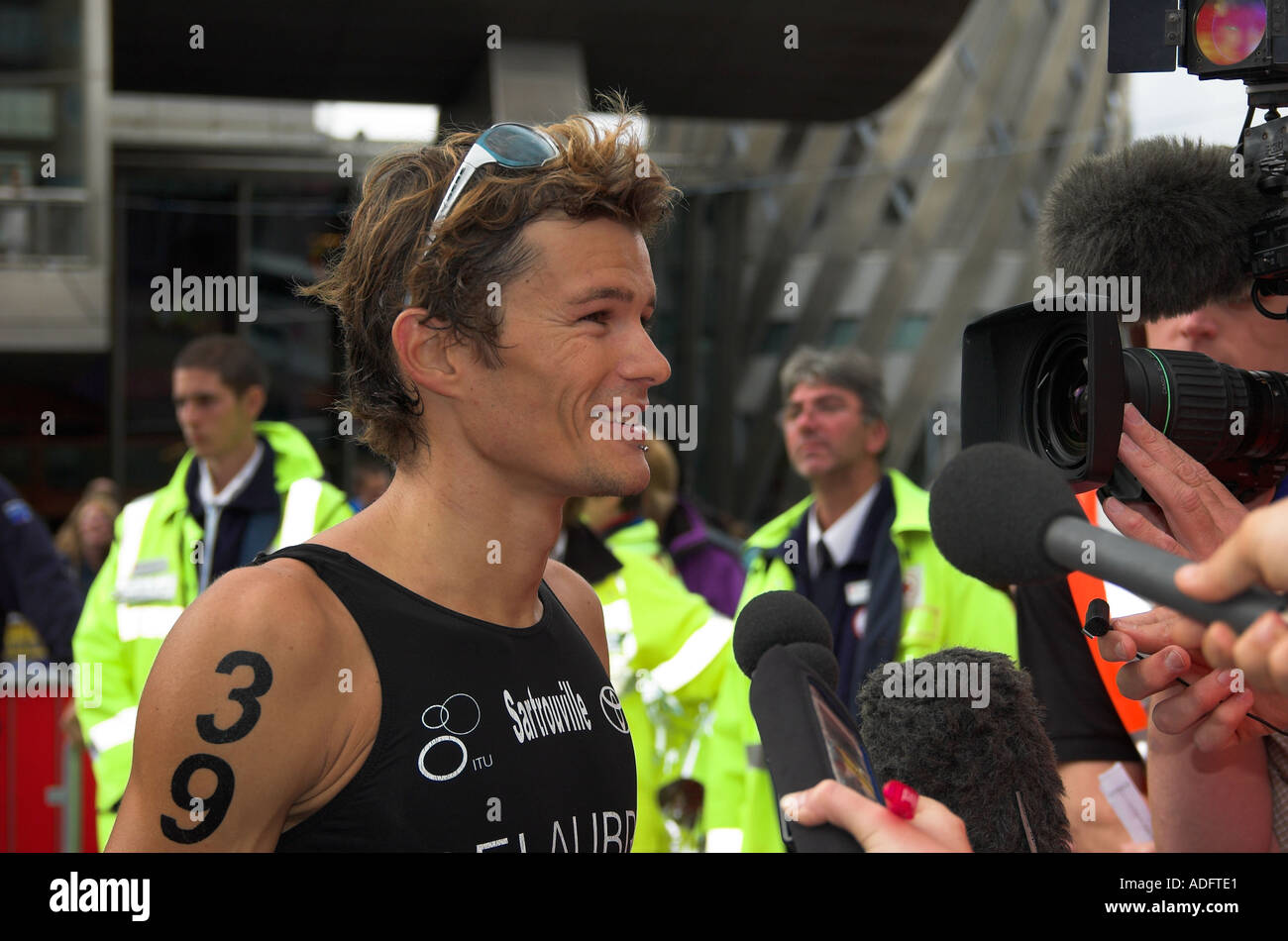 frederic belaubre winning interview Stock Photo Alamy