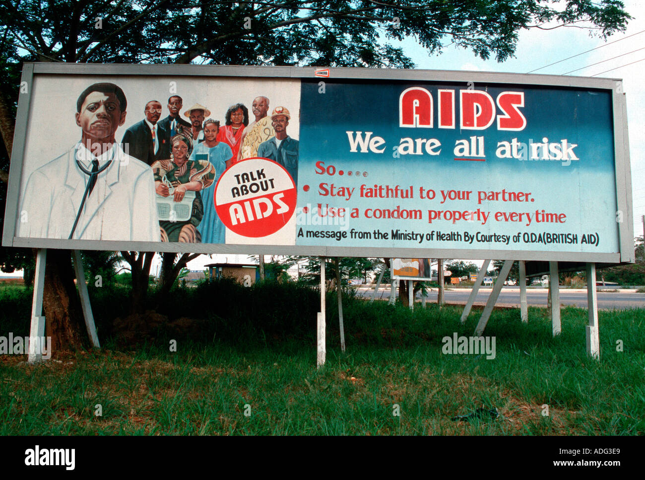 Billboard hiv aids hi-res stock photography and images - Alamy