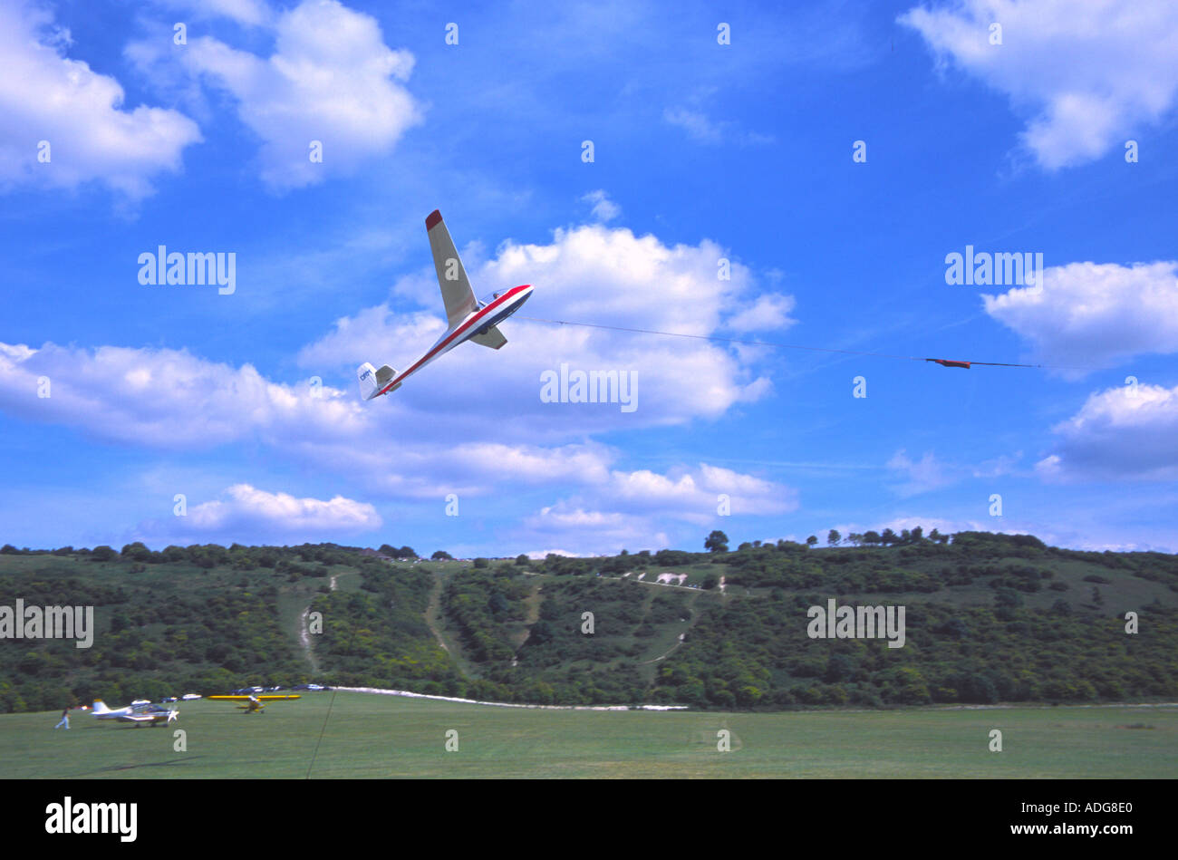 The London Gliding Club Dunstable Stock Photo Alamy