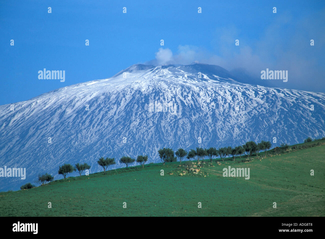 Etna volcano Sicily Italy Stock Photo - Alamy