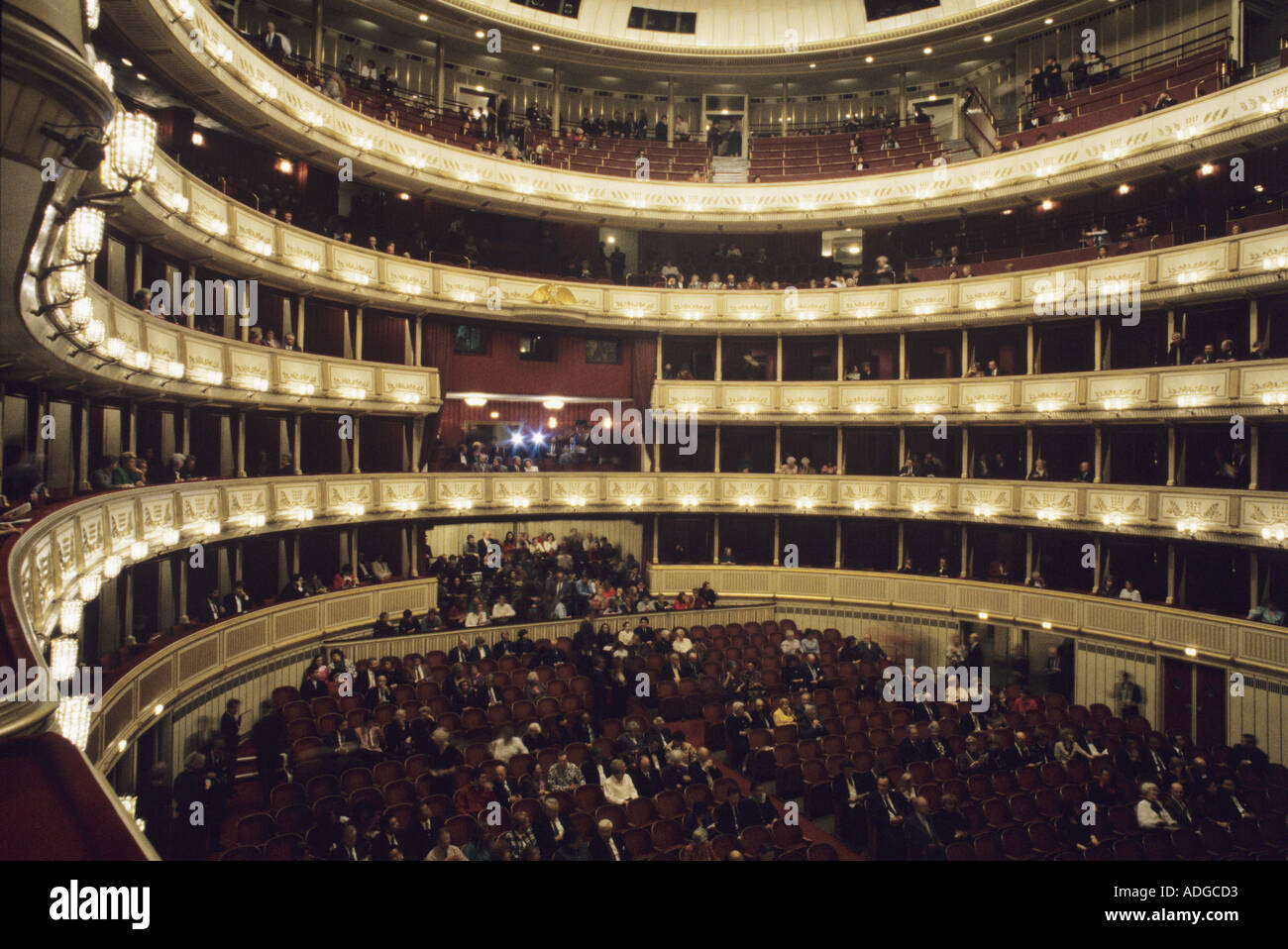 Opera House Vienna Austria Stock Photo