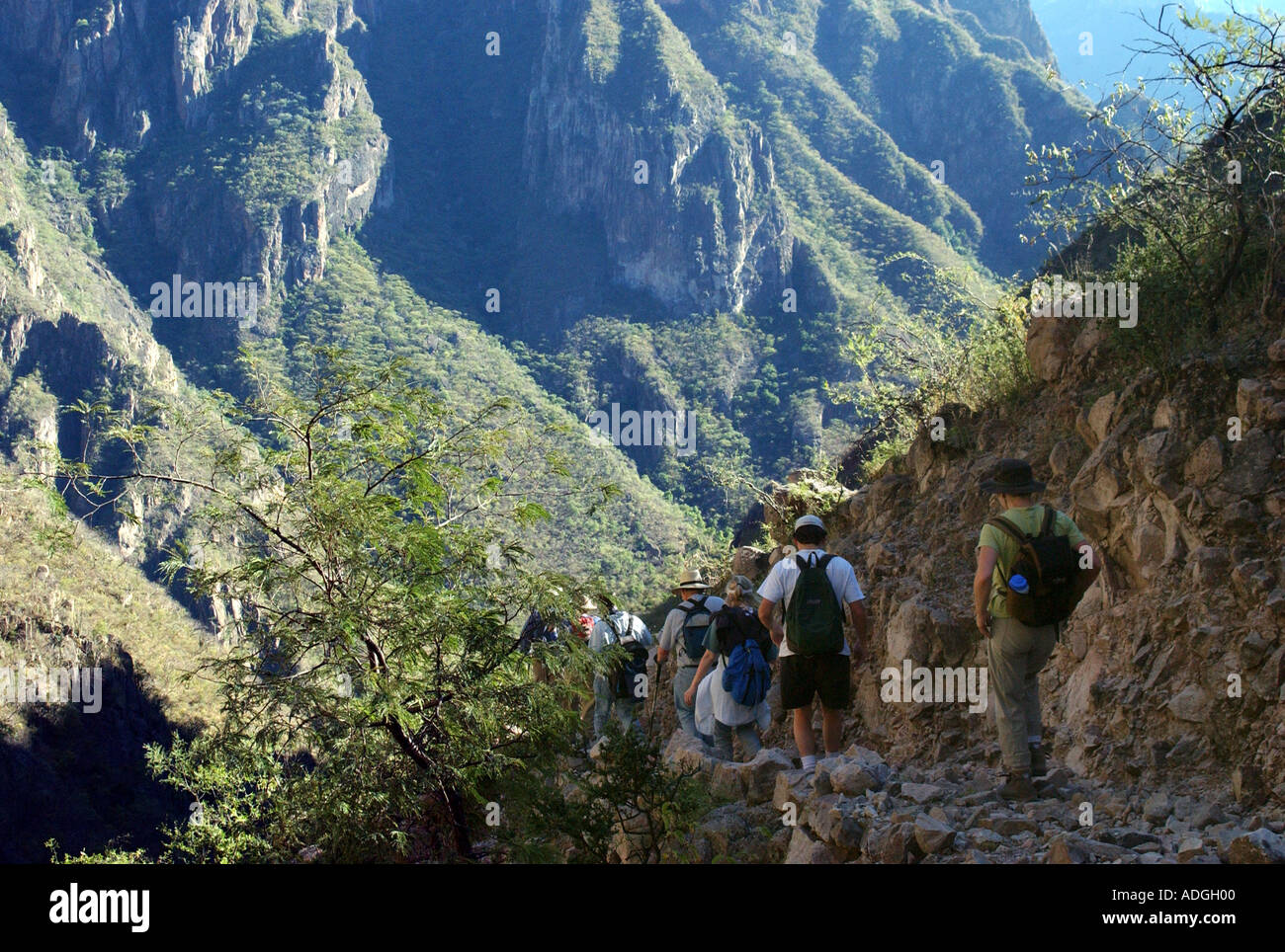 Copper canyon mexico hiking hi res stock photography and images Alamy