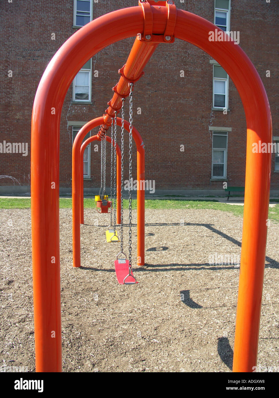 'Playground in Urban Area' Stock Photo