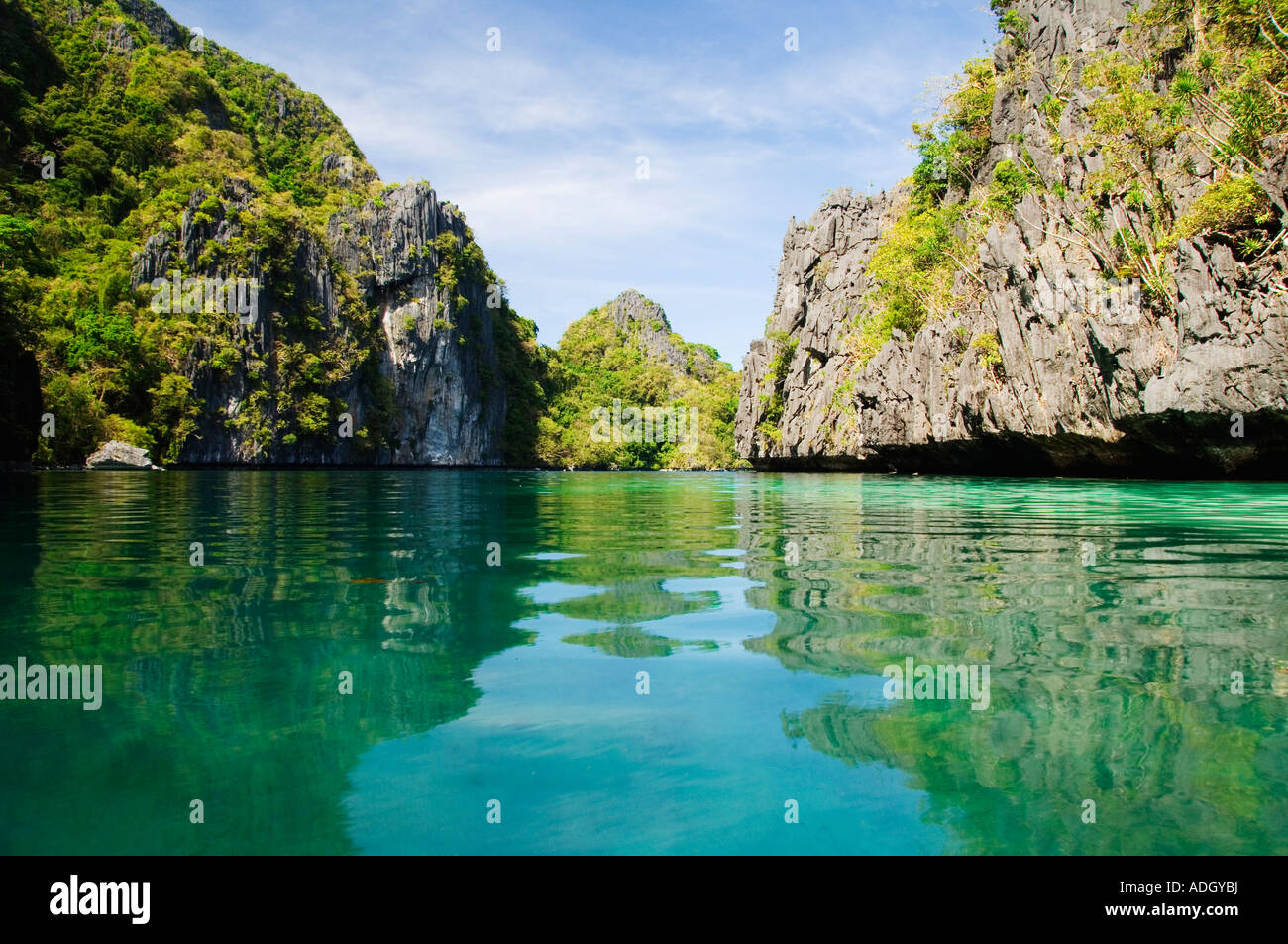 Philippines Luzon Palawan Province El Nido Town Bacuit Bay Miniloc