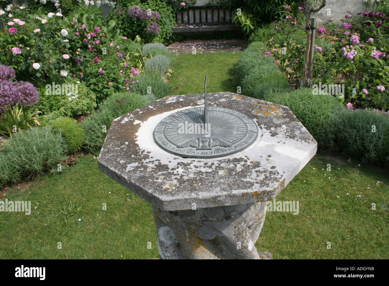 Sundial, Cranborne Estate Dorset Stock Photo
