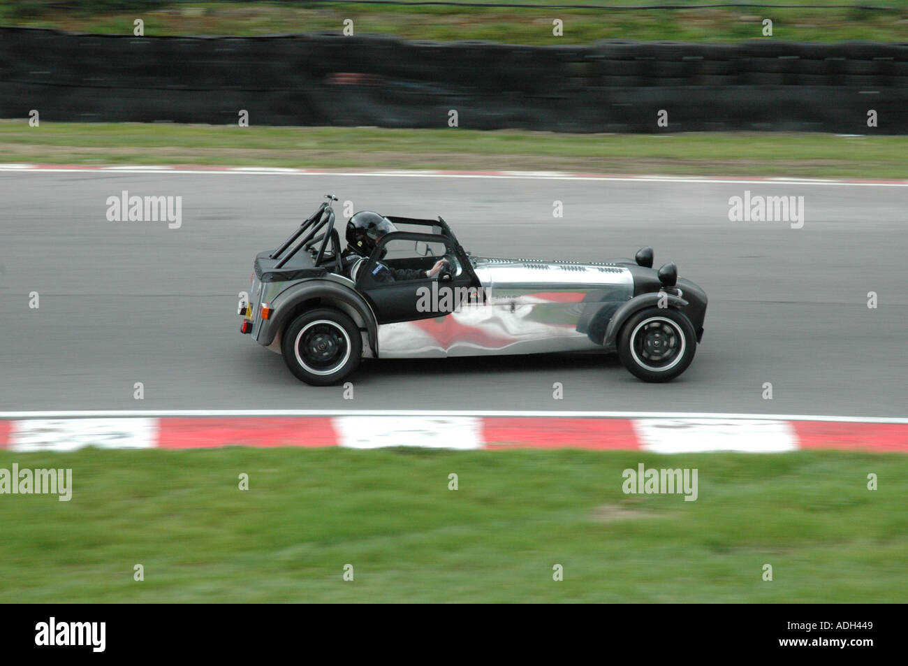 Caterham Seven at Brands Hatch Stock Photo Alamy