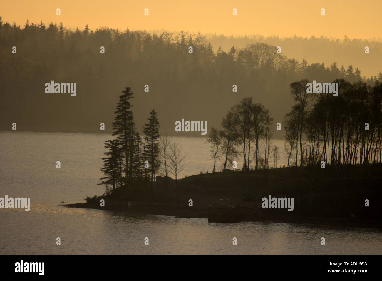 sunrise at Mahone Bay, Nova Scotia, Canada, North America. Photo by