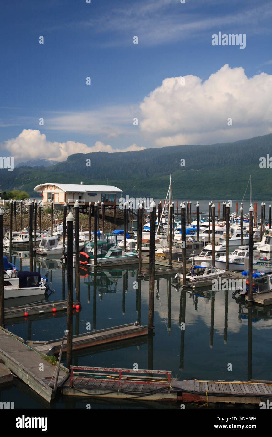 Marina at Bay Kitimat British Columbia Stock Photo Alamy