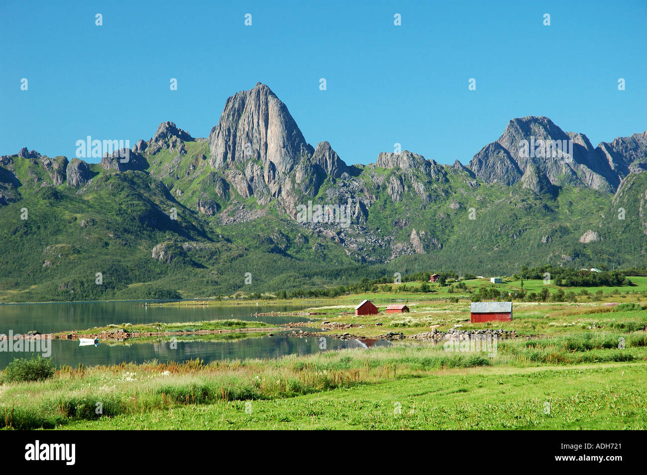 Norway Landscape Vesteralen Islands Stock Photo - Alamy