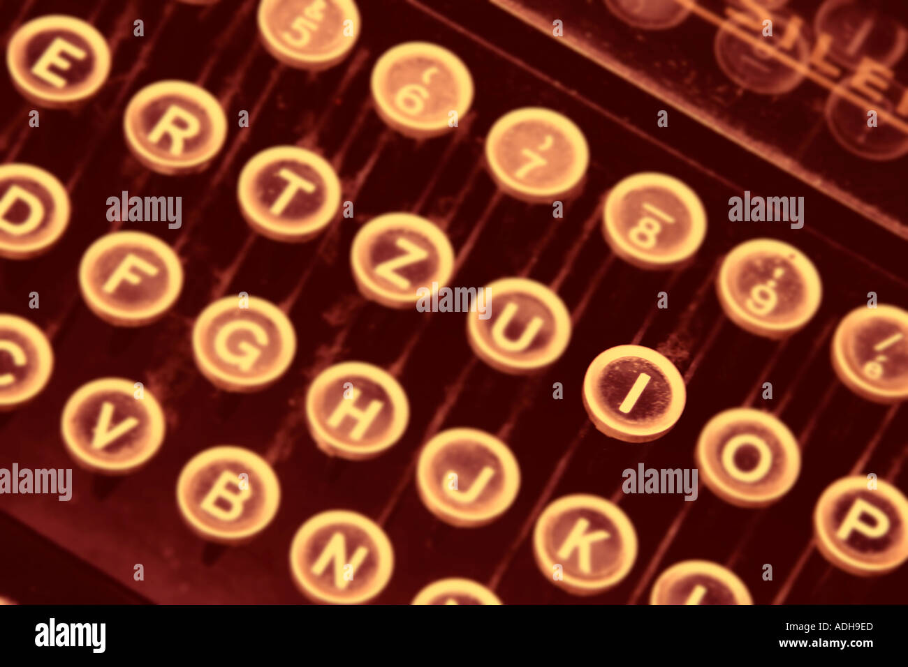 Berlin Kreuzberg second hand shop old fashion typewriter Stock Photo