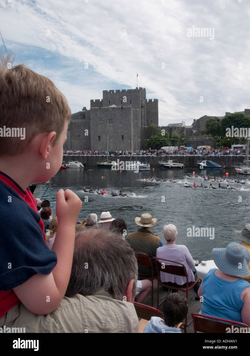 The world tin bath championships in Castletown harbour are held every