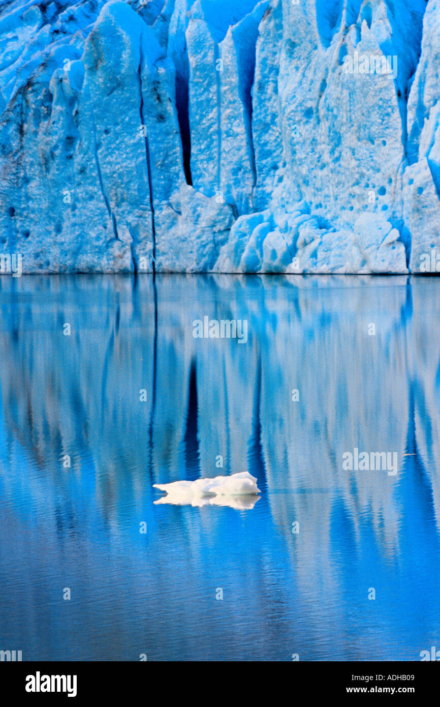 Blue Glacier Ice Stock Photo Alamy