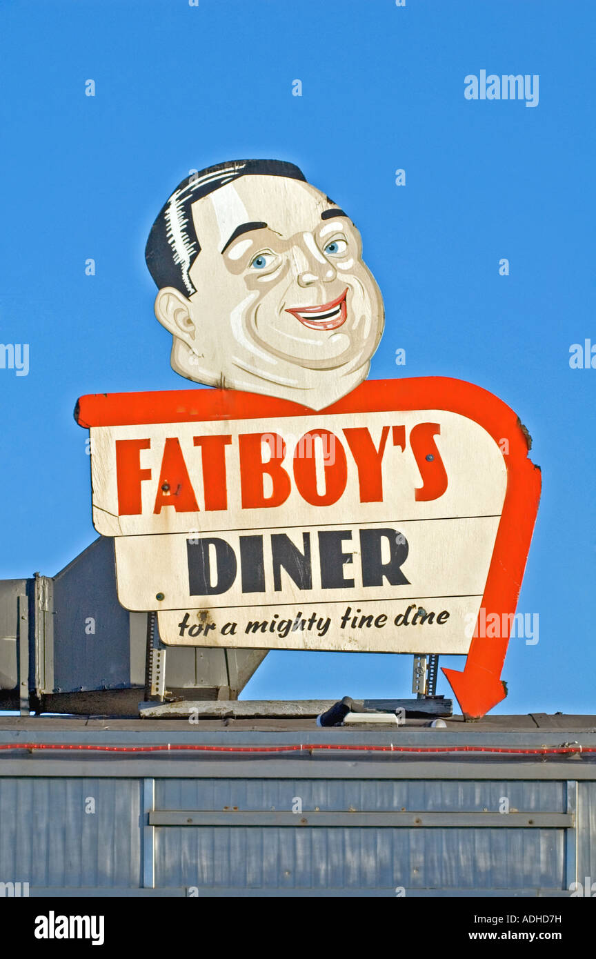 Fatboys Diner Trinity Buoy Wharf Orchard Place Poplar London UK Stock Photo