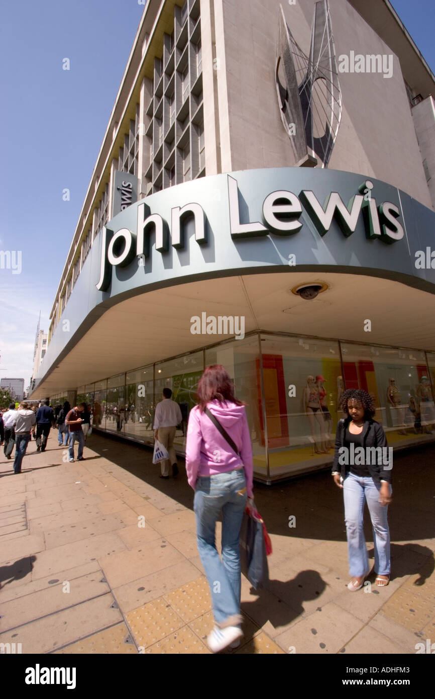 John Lewis department store Branch Oxford Street London UK Stock Photo