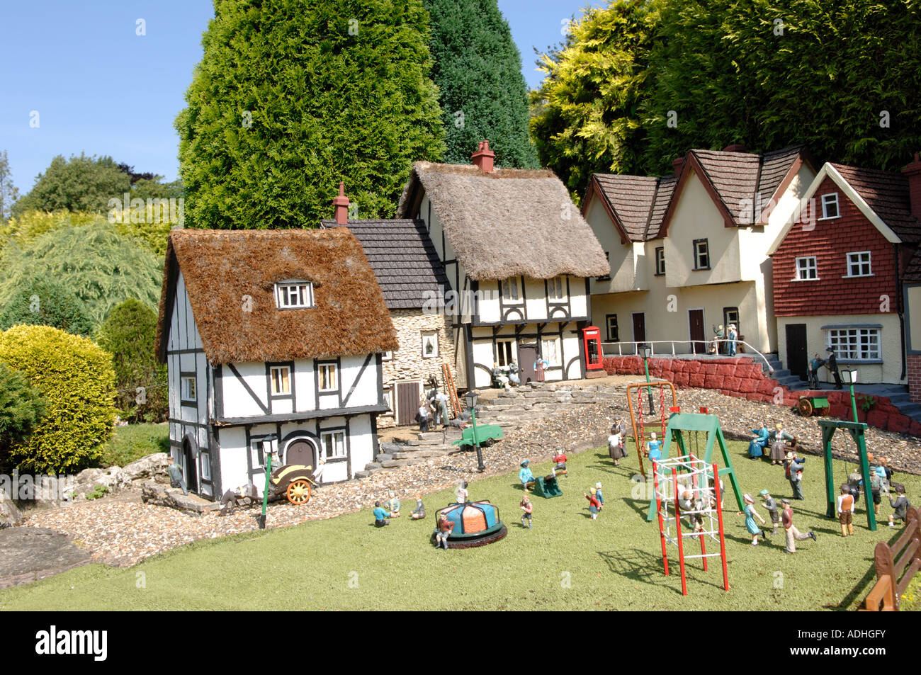 Bekonscot Model Village and Railway the world's oldest model village