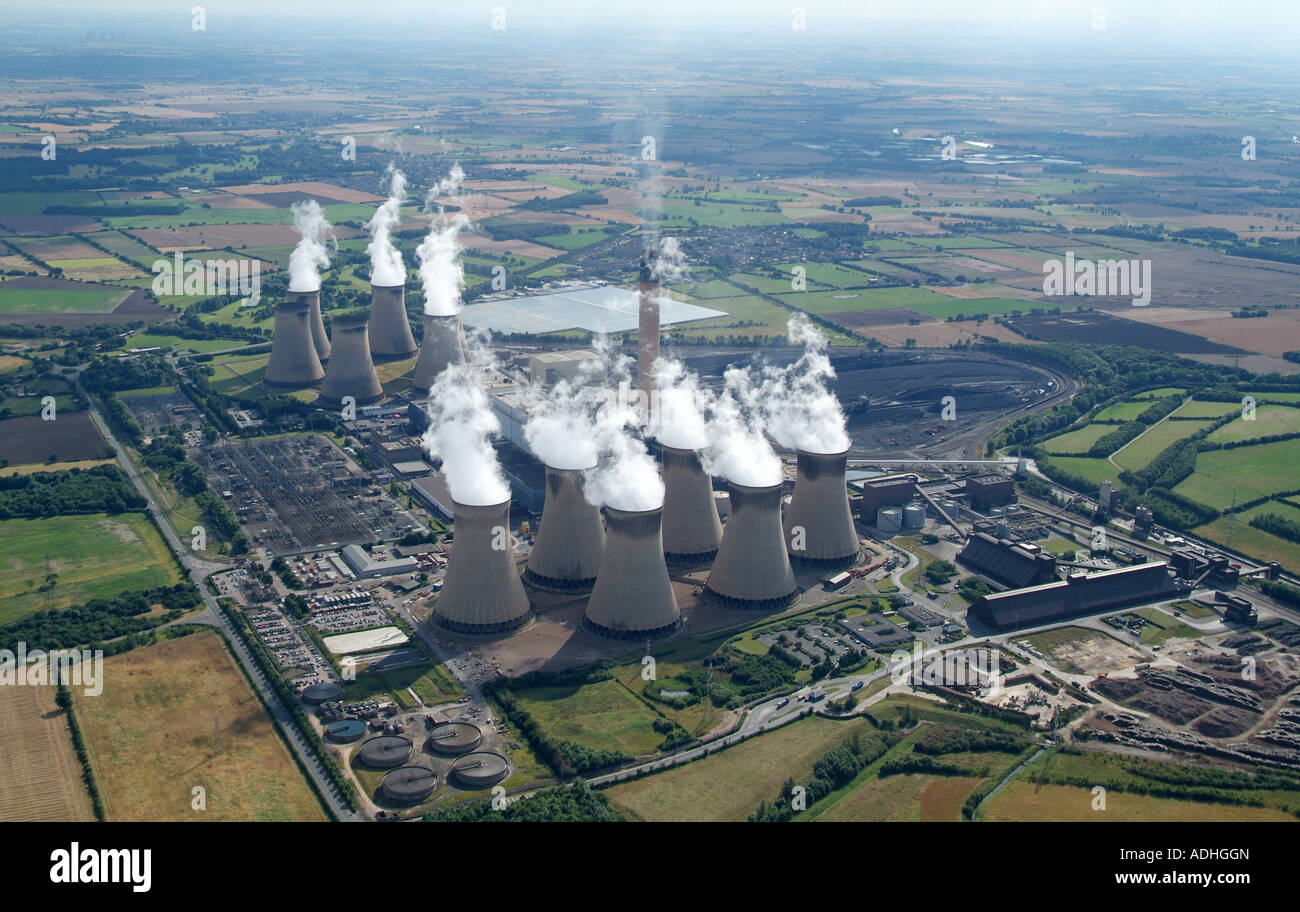 Drax Power Station, North Yorkshire, northern England Stock Photo - Alamy