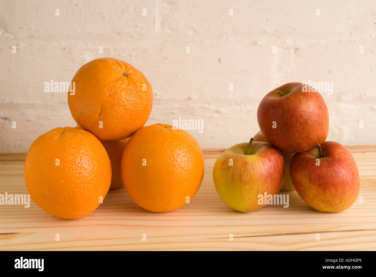 Comparing Apples And Oranges High Resolution Stock Photography and