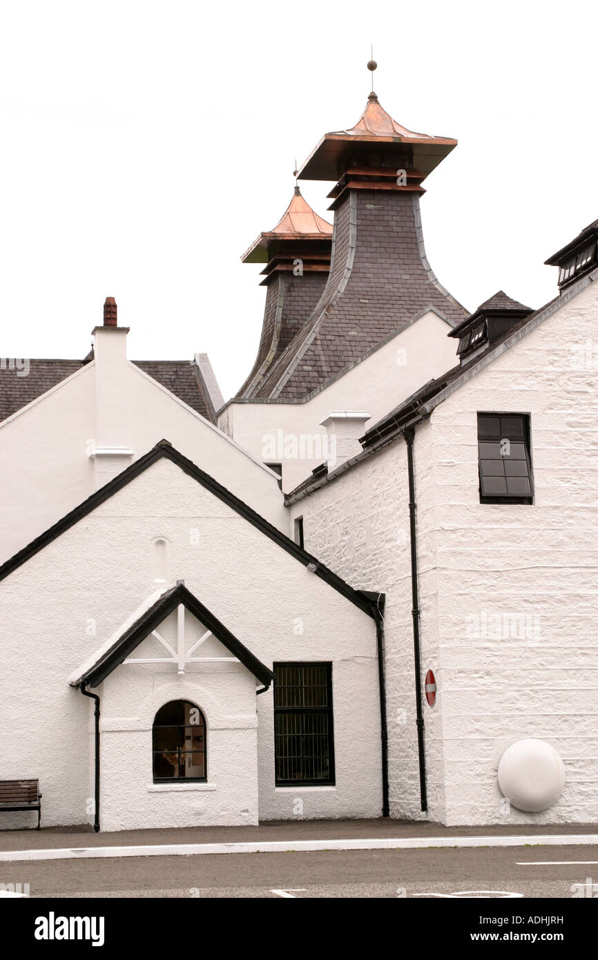 Dalwhinnie Distillery Scotland Stock Photo