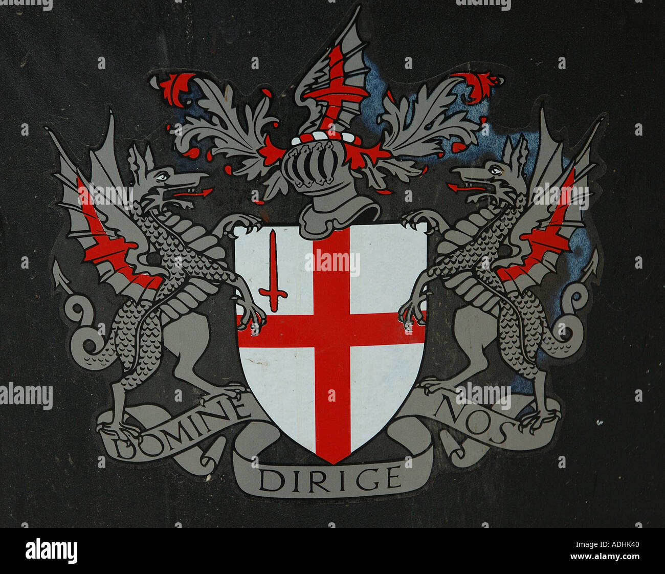 City London Emblem Coat Arms Stock Photos & City London Emblem Coat ...