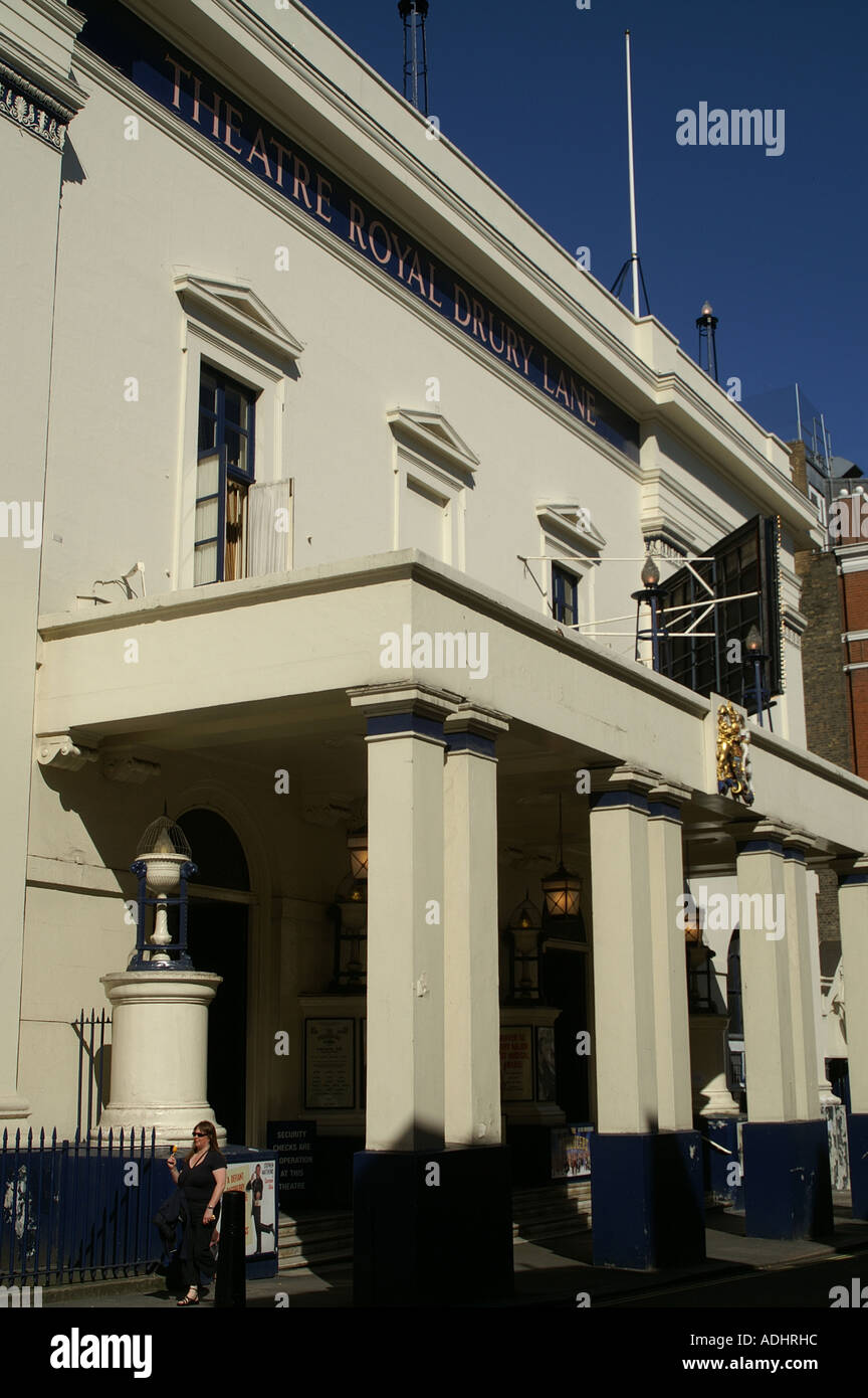 Theatre Royal Drury Lane London Stock Photo Alamy