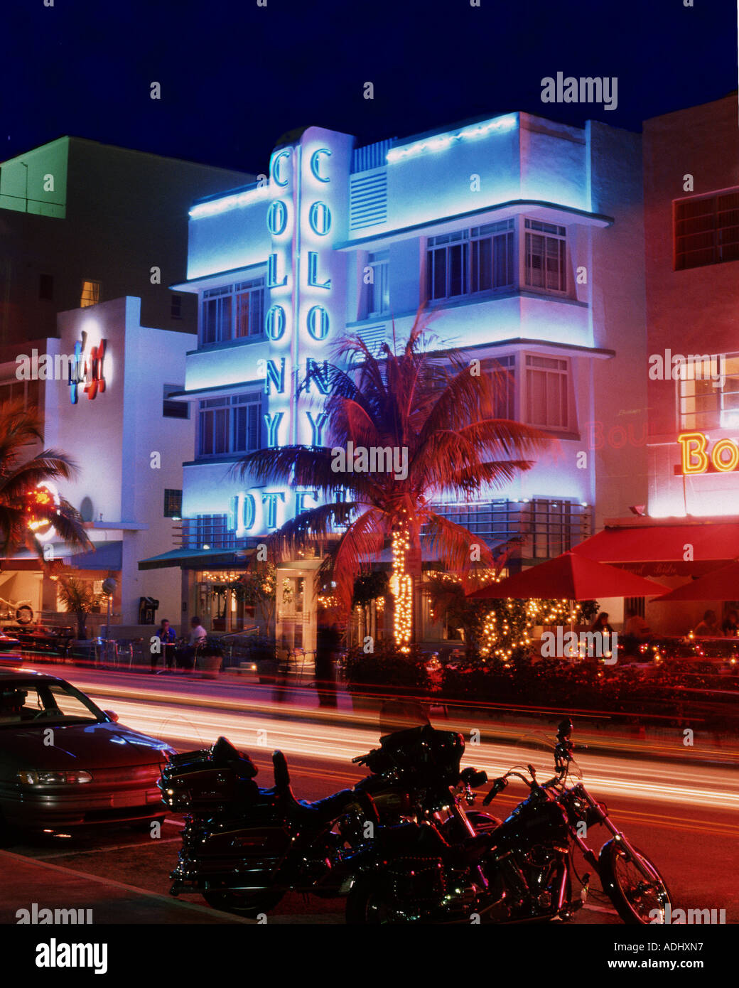 Art Deco Hotel at Miami South Beach Stock Photo Alamy