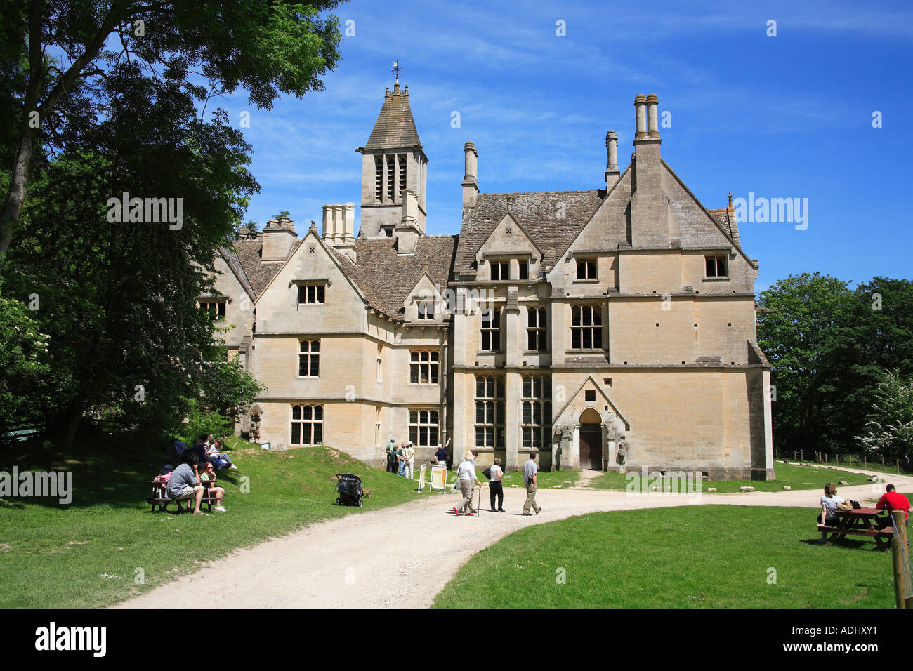 Woodchester Mansion near Stroud Gloucestershire Cotswolds Stock Photo