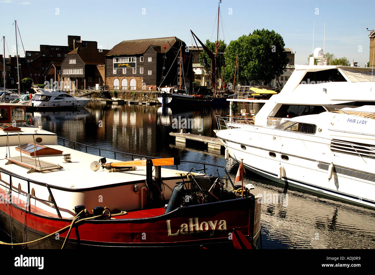The Dickens Inn St Katherines dock yacht haven marina and Ivory House