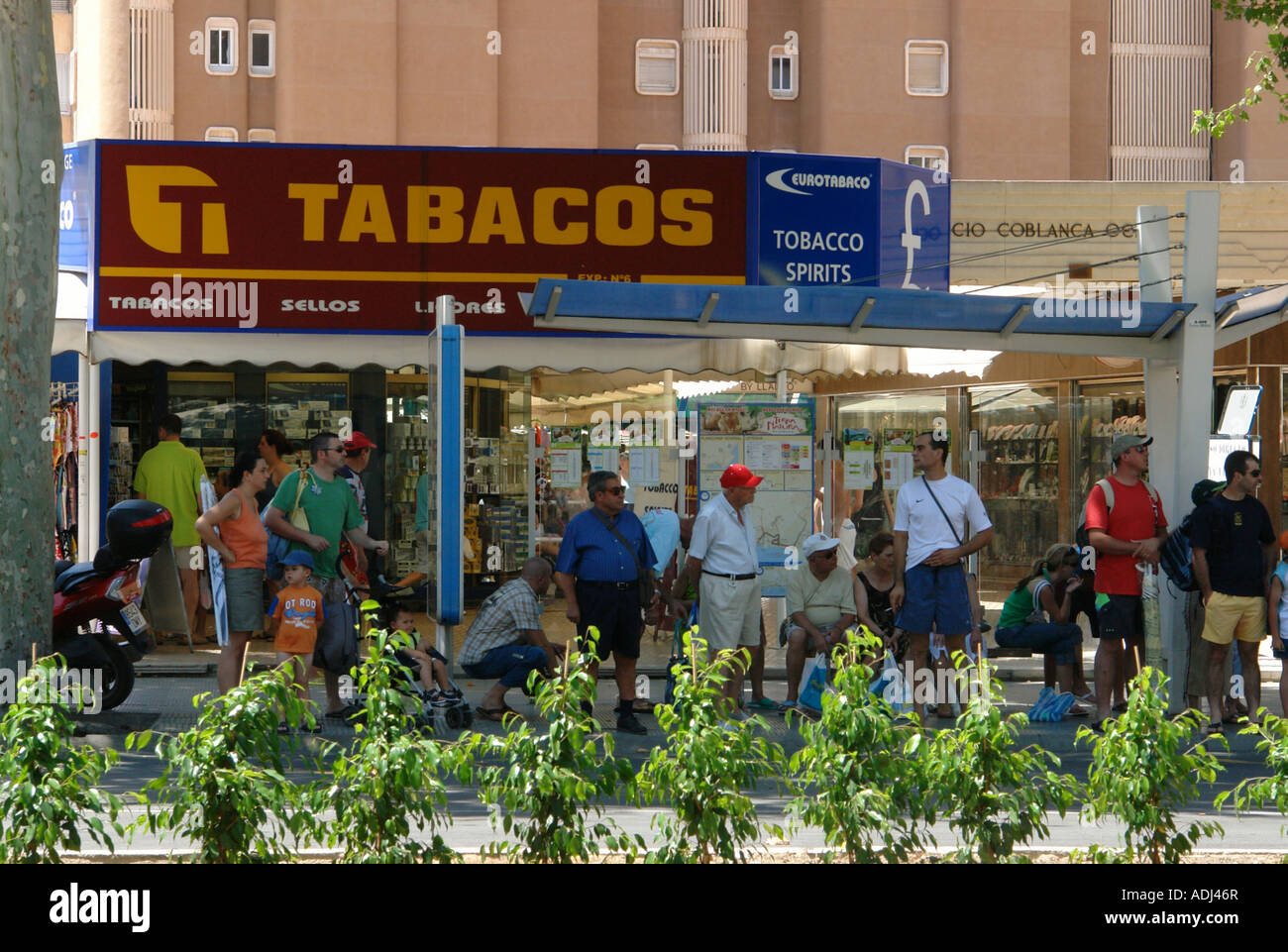 euro tobacco benidorm spain Tobacco tabacos shop in spain hi-res stock photography and images