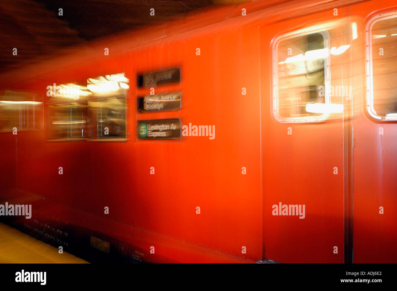 NYC Subway centennial Stock Photo