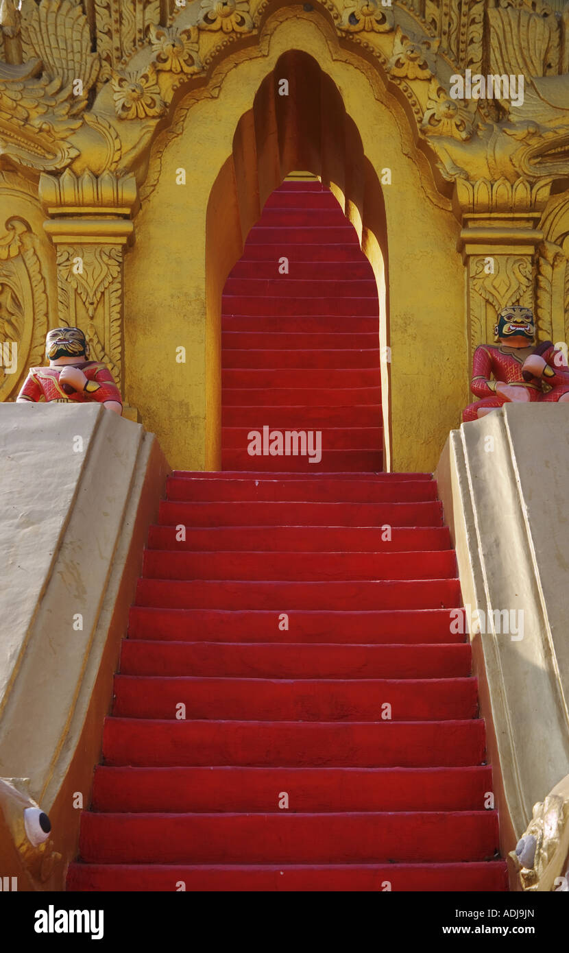 Sandamani Temple Mandalay Myanmar Stock Photo
