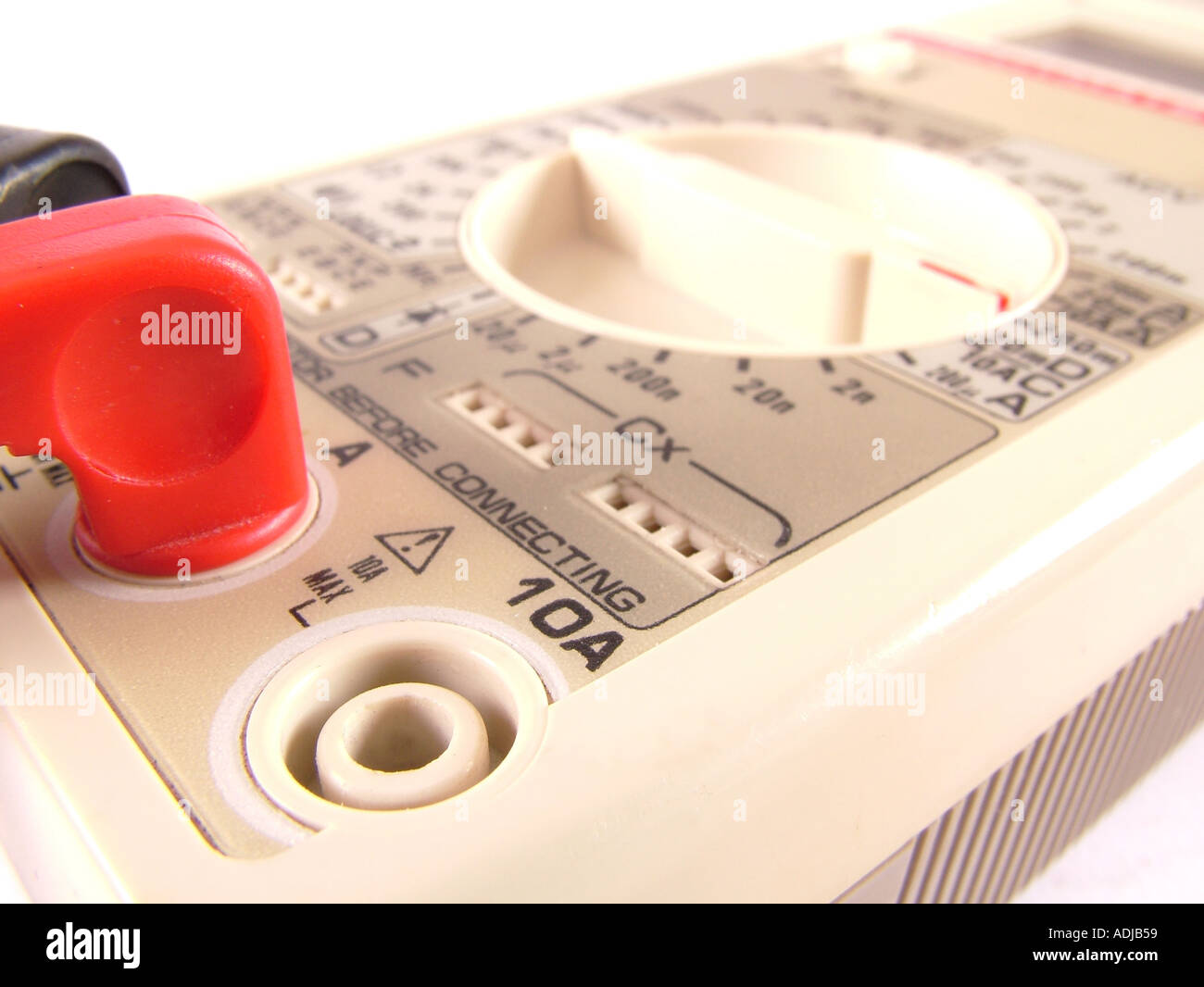 Close up image of multimeter. Stock Photo