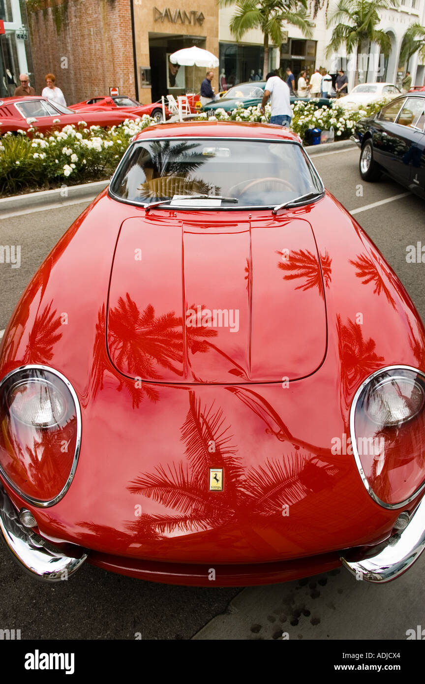 Beverly Hills Concours D’Elegance car show on Rodeo Drive, Beverly