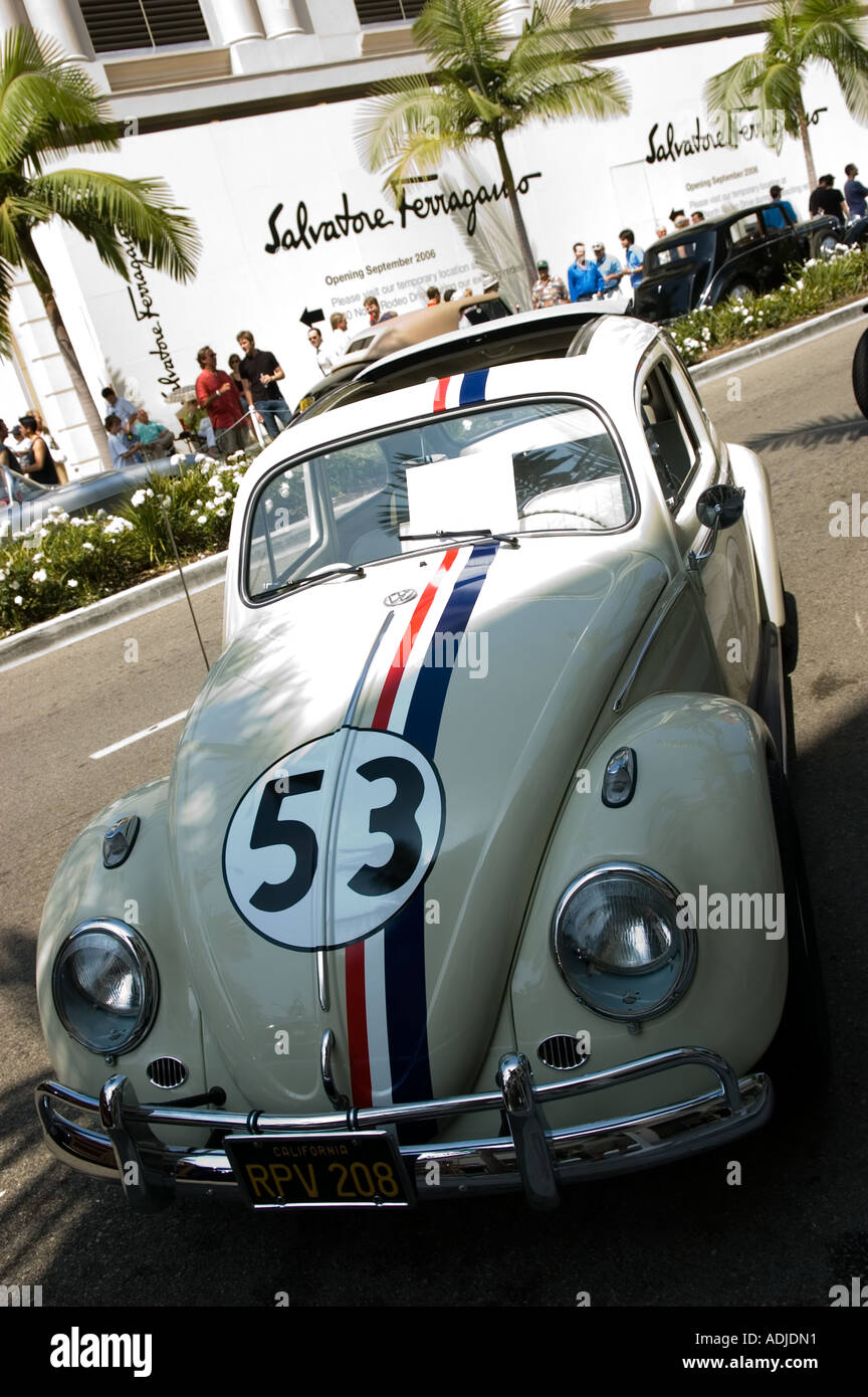 Beverly Hills Concours D’Elegance car show on Rodeo Drive, Beverly