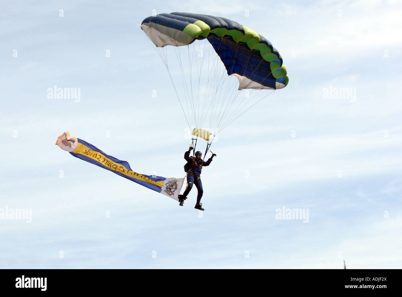 Jumping through fire, White Helmets Motorcycle Display Team, Shrewsbury Flower Show, Shropshire