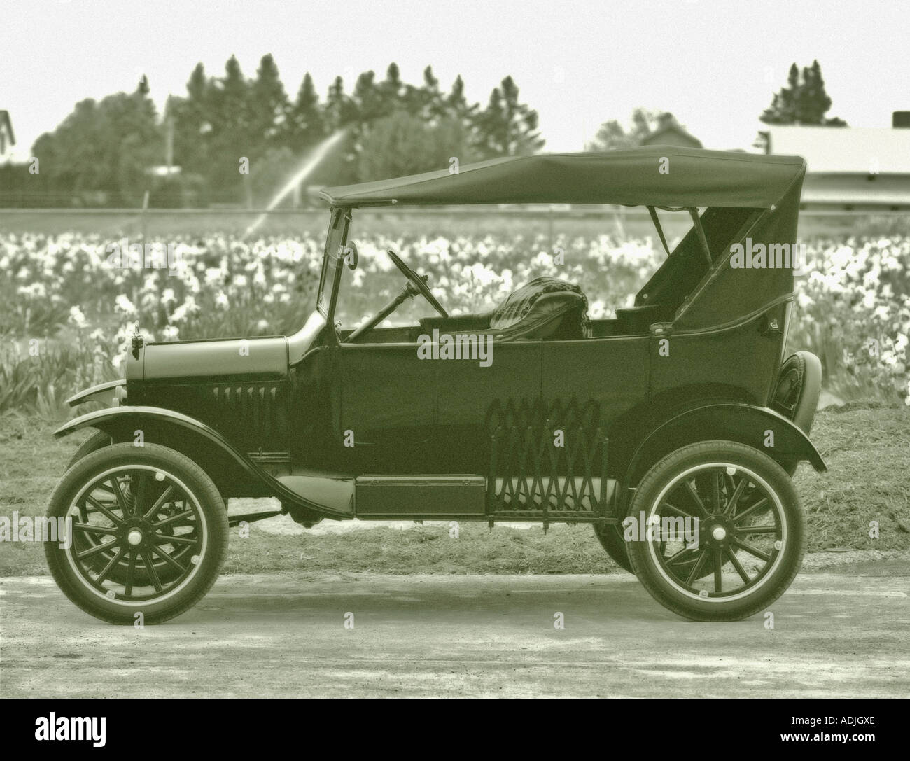 Model T Ford Near Salem Oregon Stock Photo