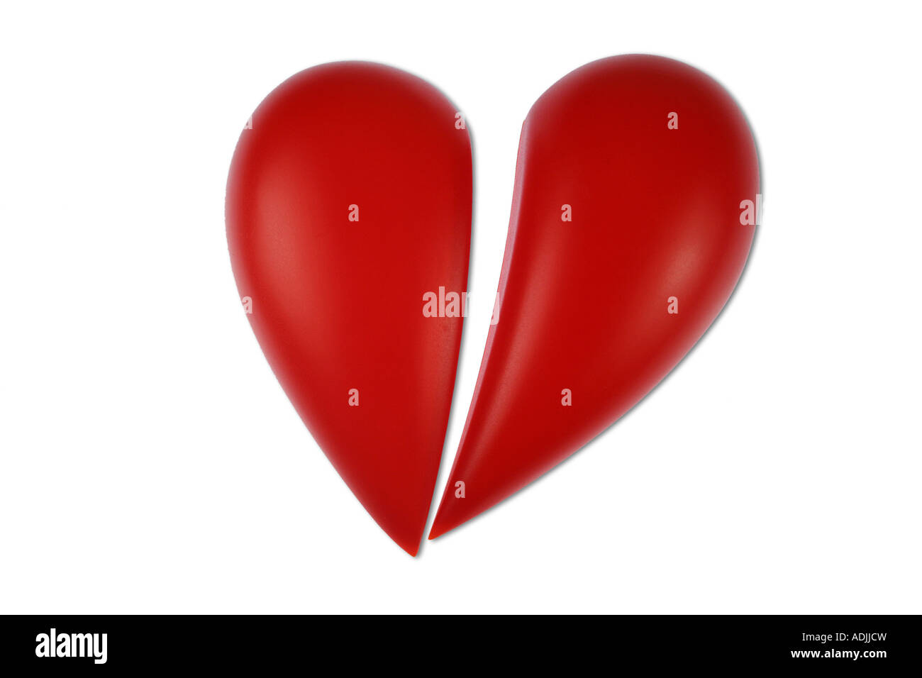 broken heart Stock Photo