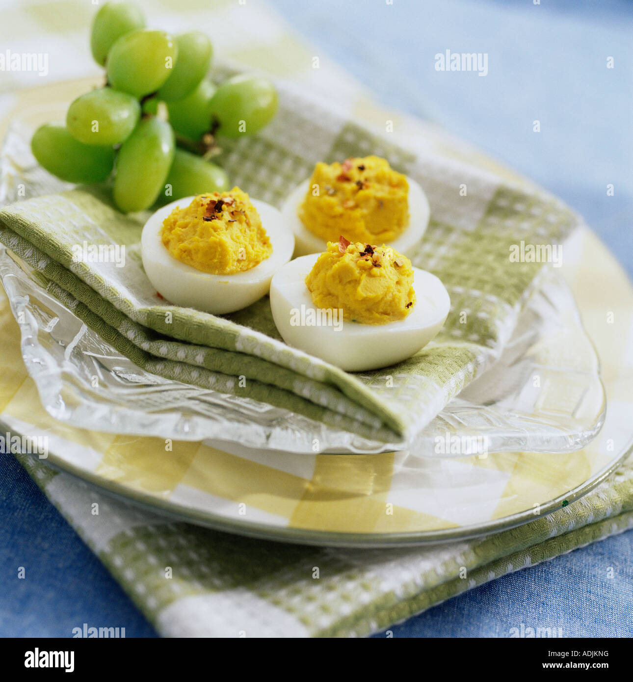 Boiled egg for breakfast Stock Photo - Alamy