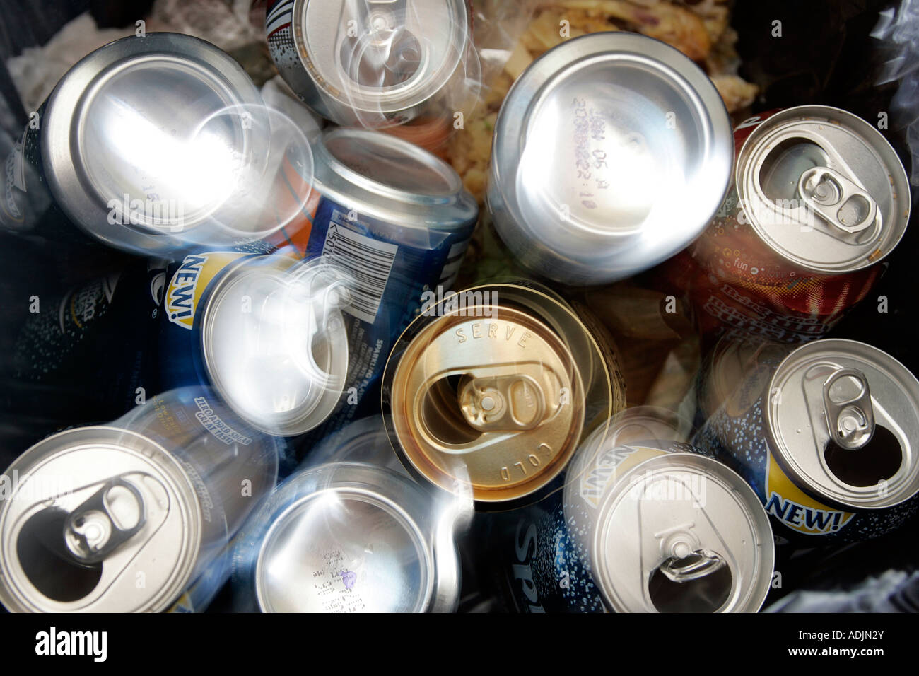 recycling aluminium cans Stock Photo Alamy