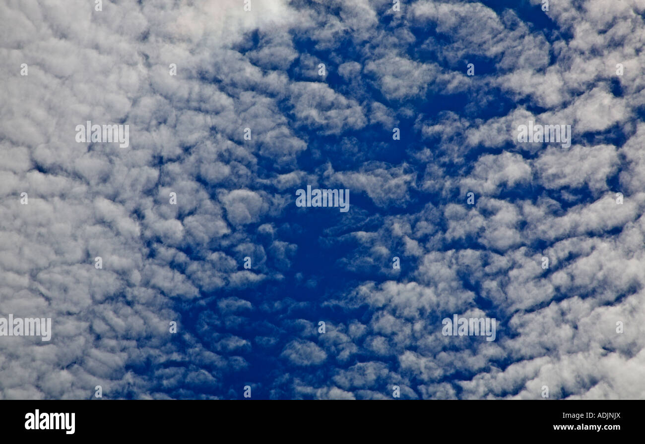Mackerel Skies, UK Stock Photo