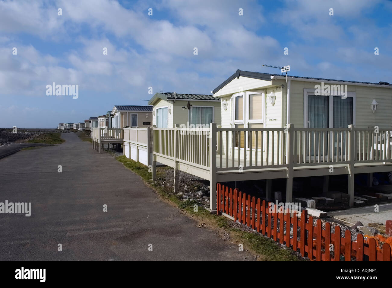 A picture of a caravan / trailer / van park Porthcawl, South Wales