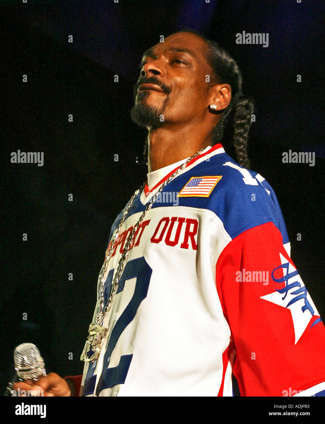 Rapper Snoop Dog In Concert Rapper Snoop Dog In Concert