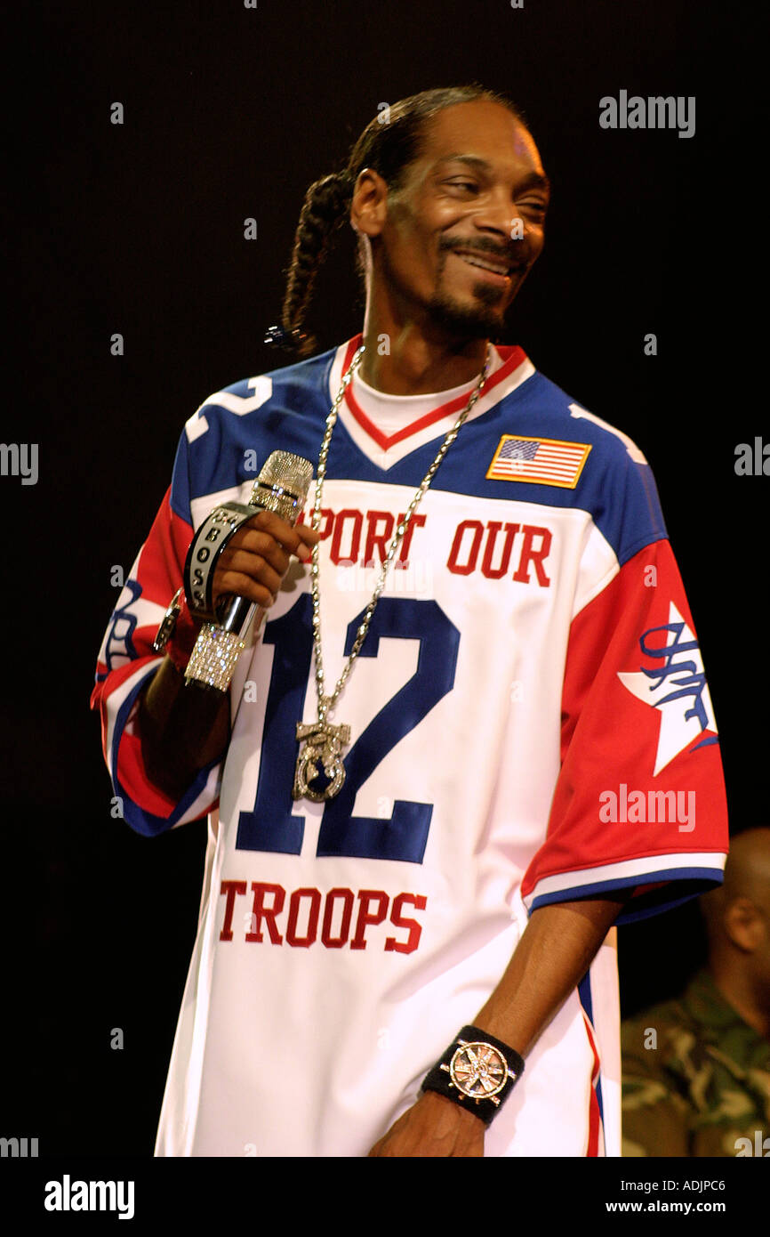 Rapper Snoop Dog In Concert Rapper Snoop Dog In Concert