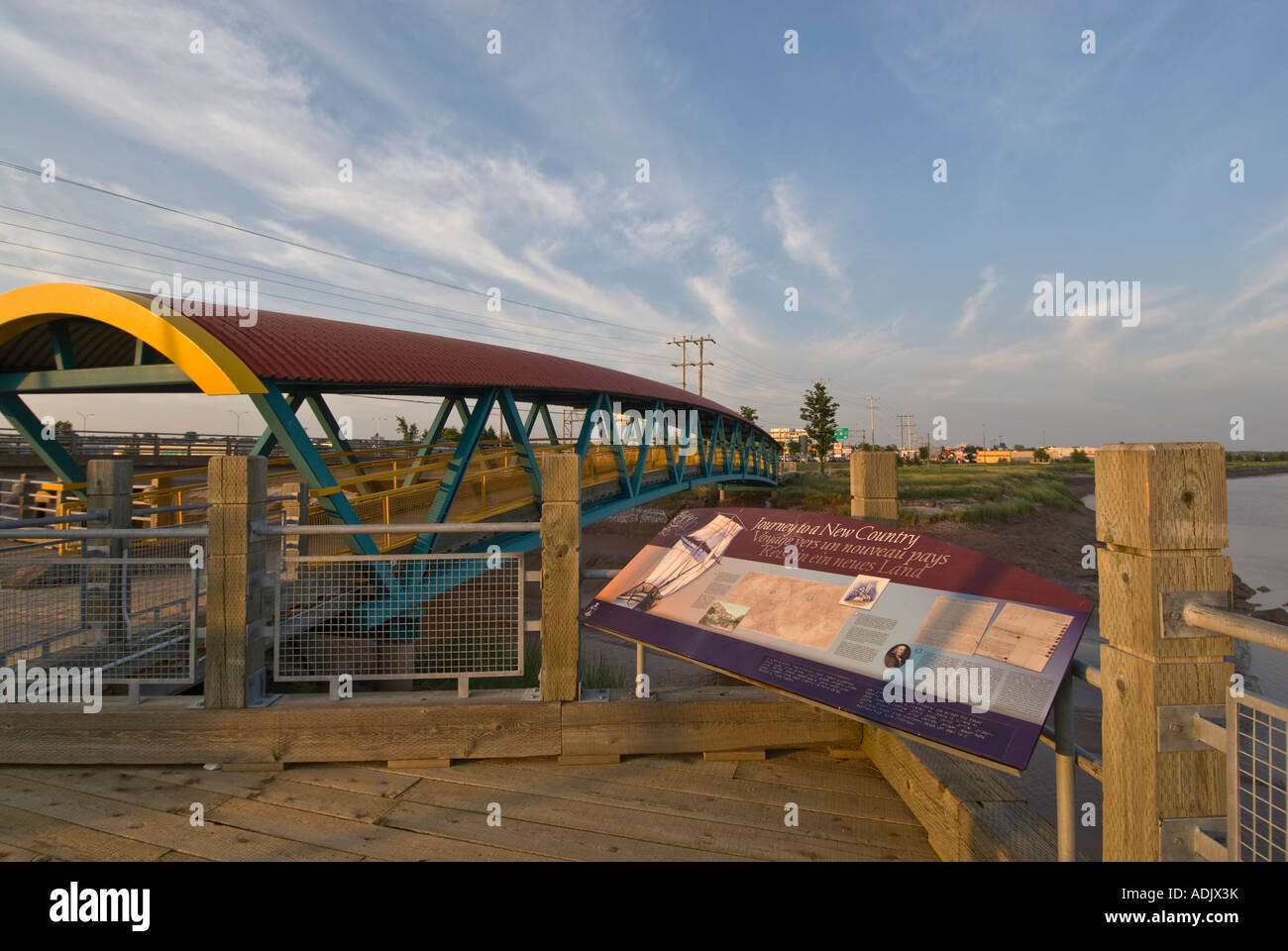 Petitcodiac River in Moncton New Brunswick Canada Stock Photo Alamy