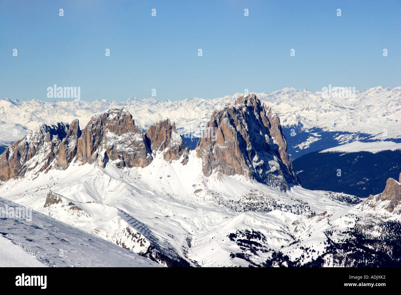 Italy Tyrol Marmolada Sella Ronda Stock Photo - Alamy