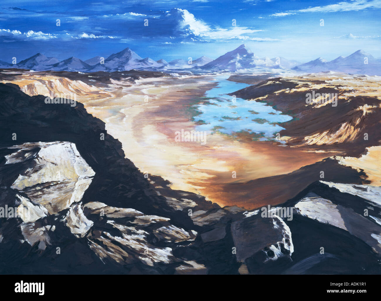 Devonian landscape hi-res stock photography and images - Alamy