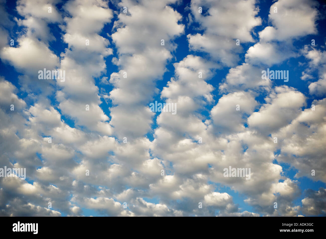 Clouds preceeding a large thunderstorm Wilsonville Oregon Stock Photo