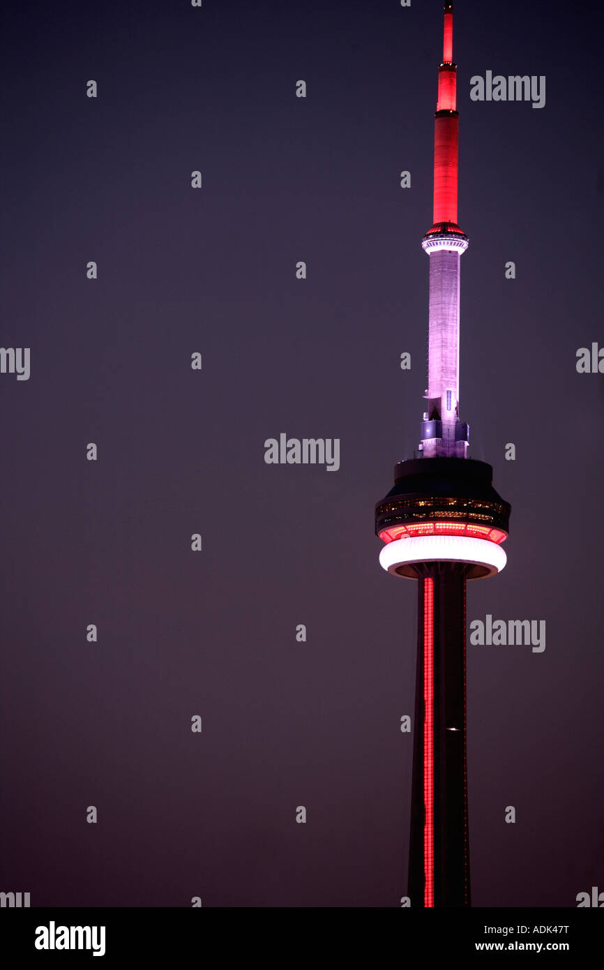 Canada Ontario Toronto CN Tower Stock Photo - Alamy