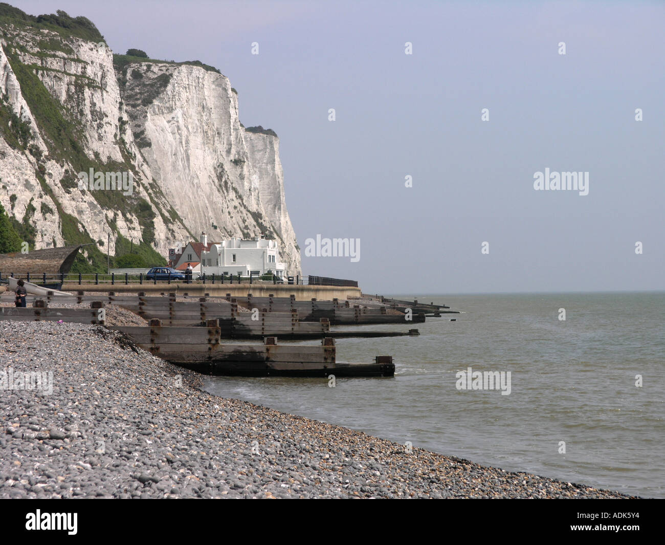 St Margarets Bay Kent Stock Photo Alamy