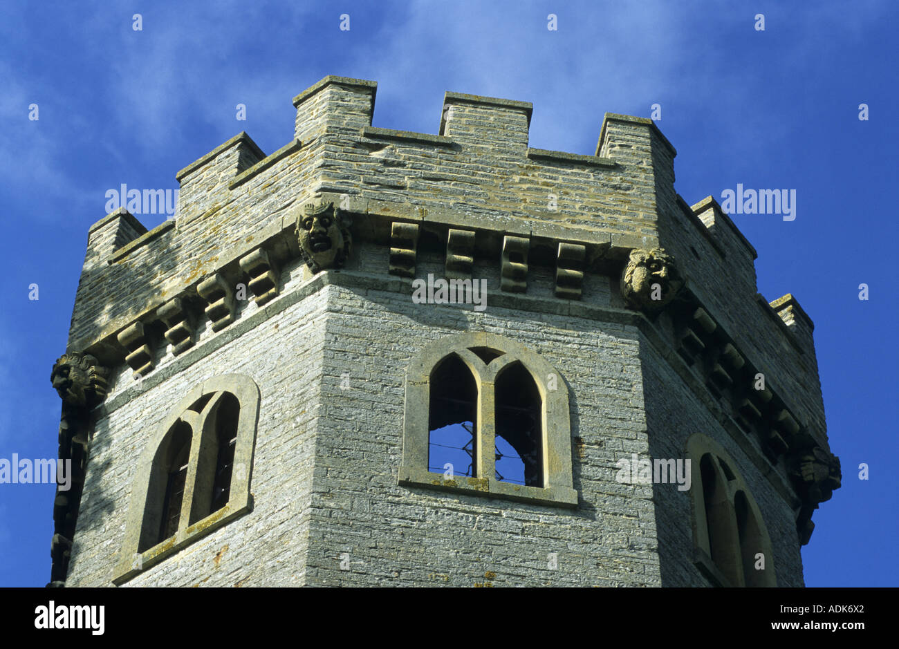 Leicester Tower at Battle of Evesham site, Worcestershire, England, UK Stock Photo